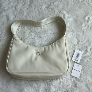 Aritzia Cream Shoulder Bag